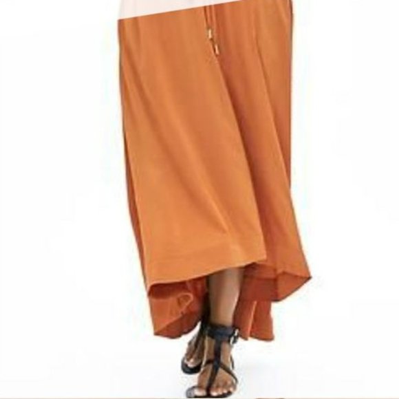 NWT BANANA REPUBLIC Heritage High/low Midi Skirt - Size S - Picture 1 of 9